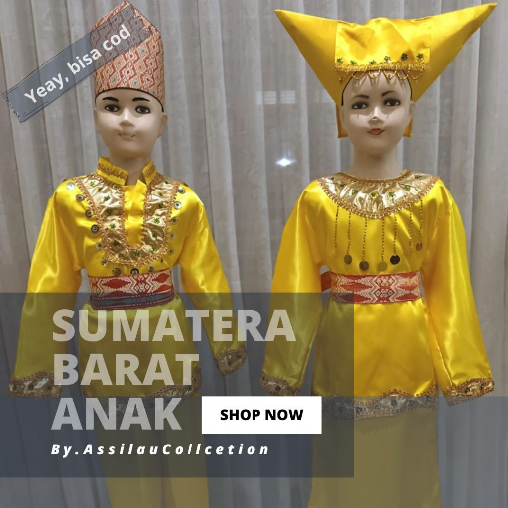 Jual Baju Adat Anak Padang/Sumatera Barat Satuan (Laki/Cewek) | Shopee