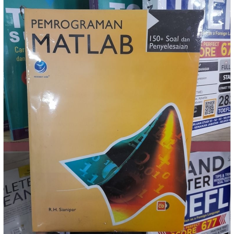 Jual Pemrograman Matlab 150 Soal Dan Penyelesaian Cd R H Sianipar