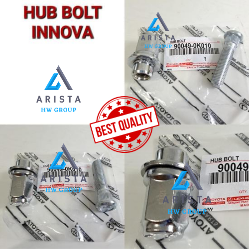 Jual HUB BOLT BAUT RODA NUT RACNG INNOVA HILUX FORTUNER PAJERO SPORT ...