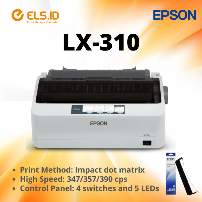 Jual Printer Epson Lx310 Dot Matrix 9 Pin Shopee Indonesia 6735