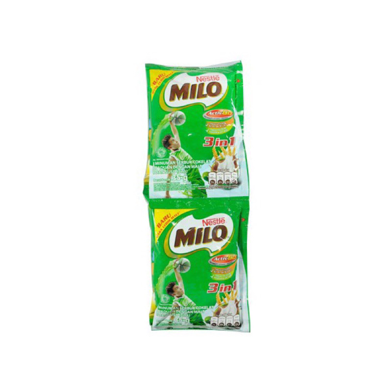 Jual Milo 3in1 Activ Go Susu Milo 35gr X 10 Sachets Shopee Indonesia 3099