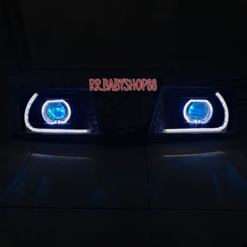 Jual Paket Headlamp Kijang Lgx Kapsul Th Custom Projector Biled