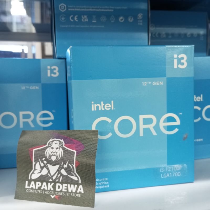Jual PROCESSOR INTEL CORE I3 12100F 3.30 GHz BOX PROSESOR LGA 1700 ...