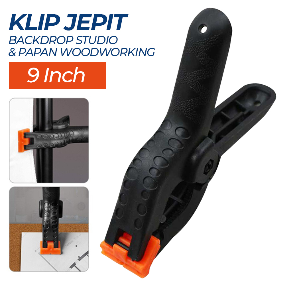 Jual Klip Jepit Backdrop Studio Fotografi & Papan Woodworking Spring ...