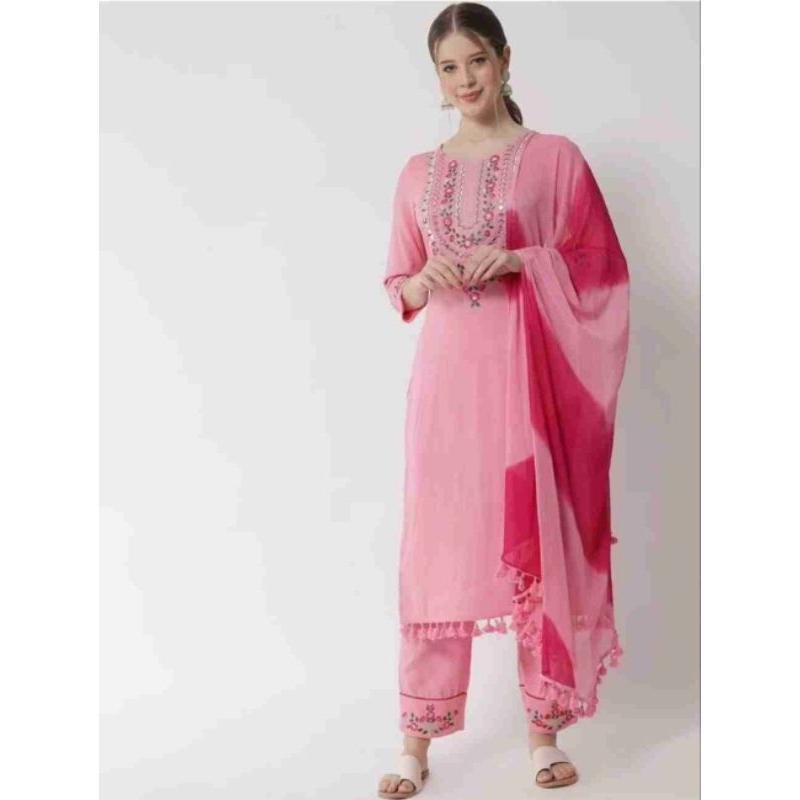 Jual Baju India / Kurti set India / Tunik India | Shopee Indonesia