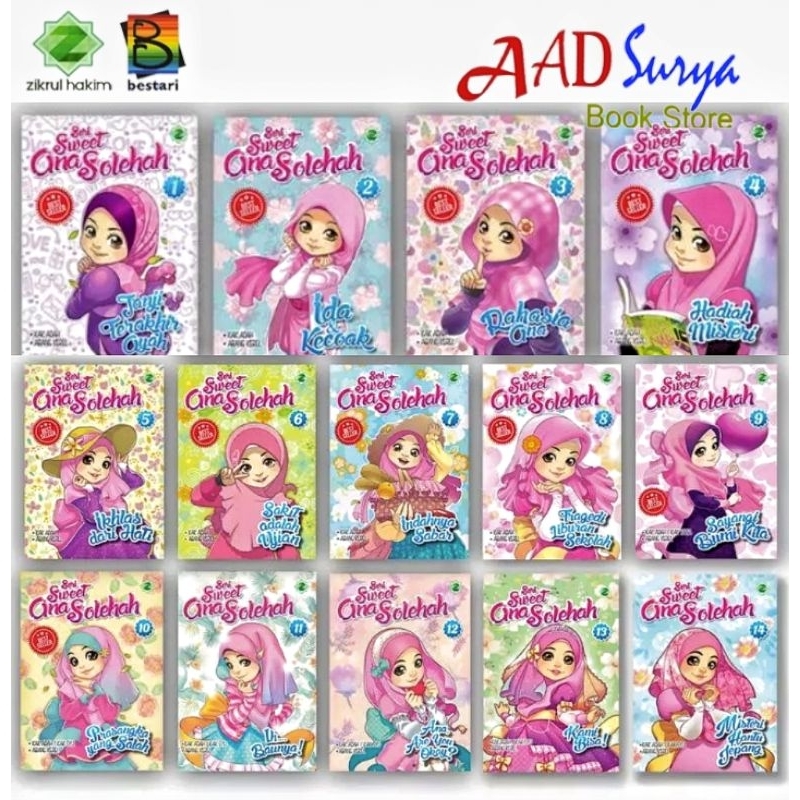 Jual Buku Komik Remaja Seri Sweet Ana Sholehah Vol 1 14 Zikrul