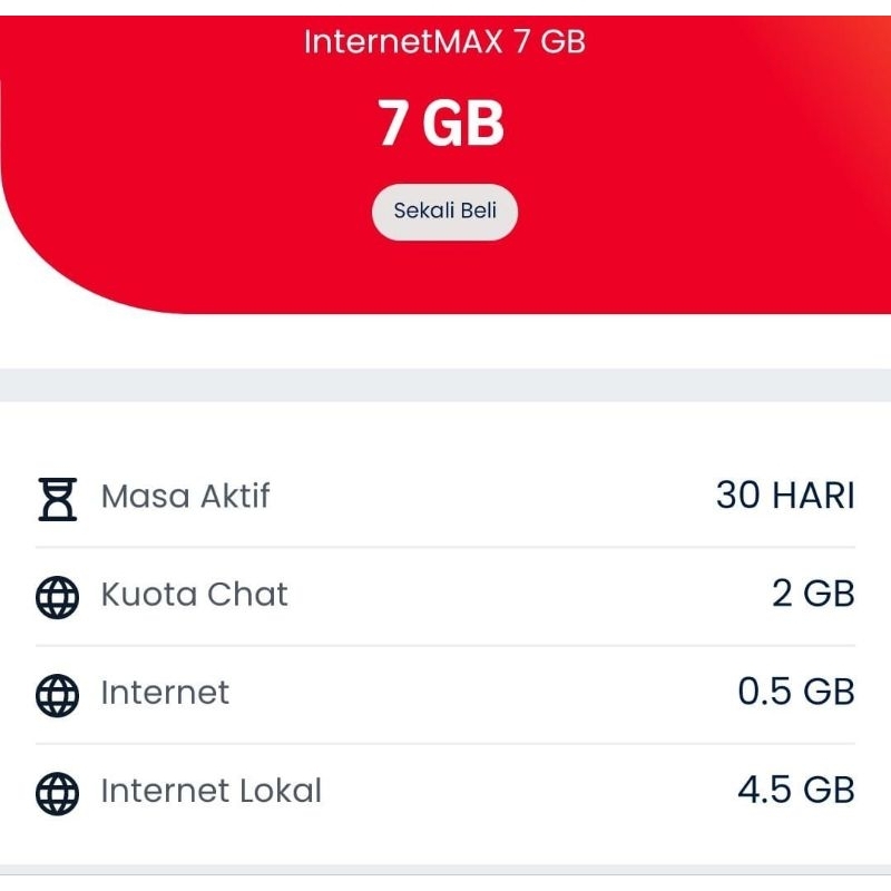 Jual KUOTA TELKOMSEL InternetMAX SeruMAX HOT PROMO 24 JAM Shopee Indonesia