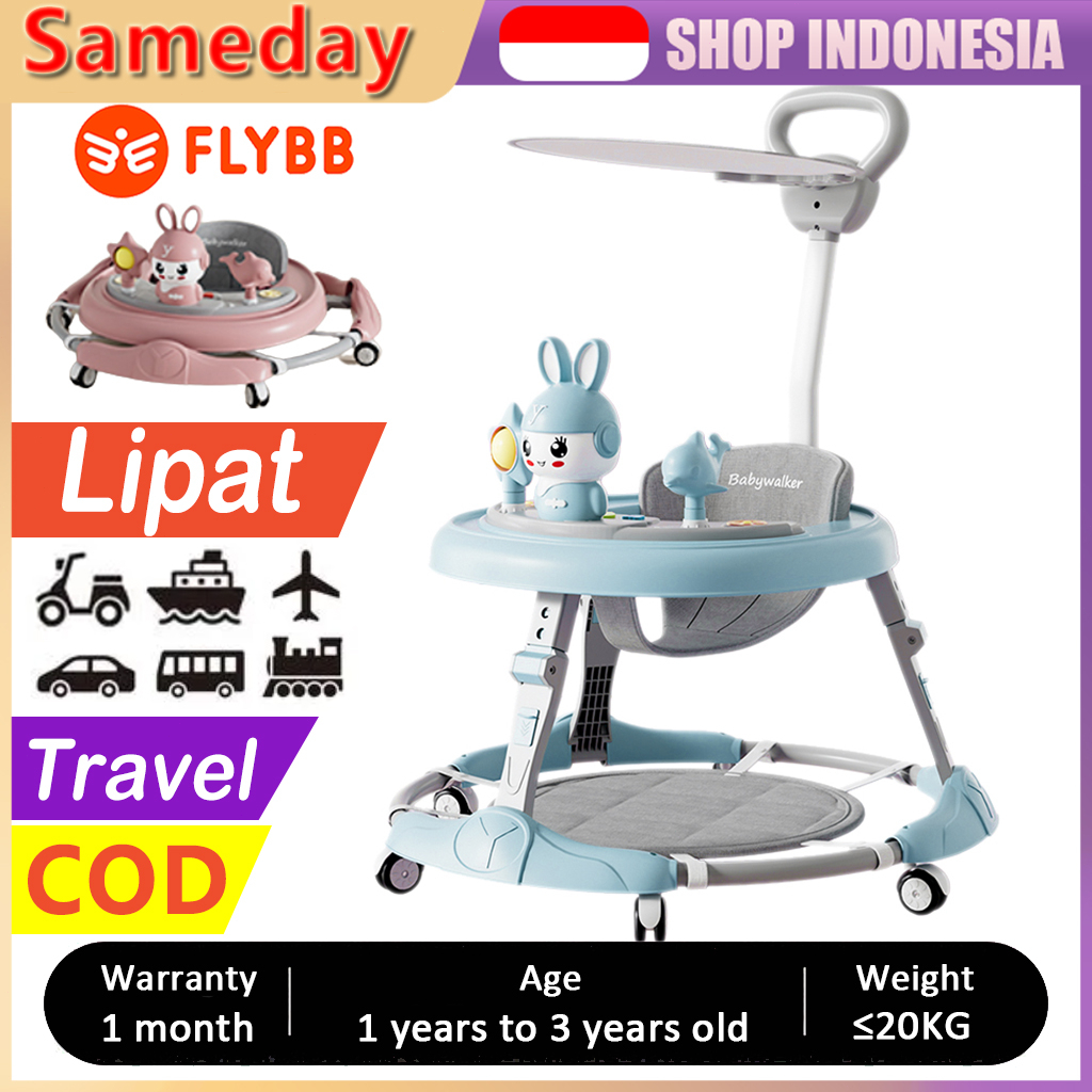 Jual FLYBB Baby Walker Alat Belajar Jalan Bayi | Shopee Indonesia