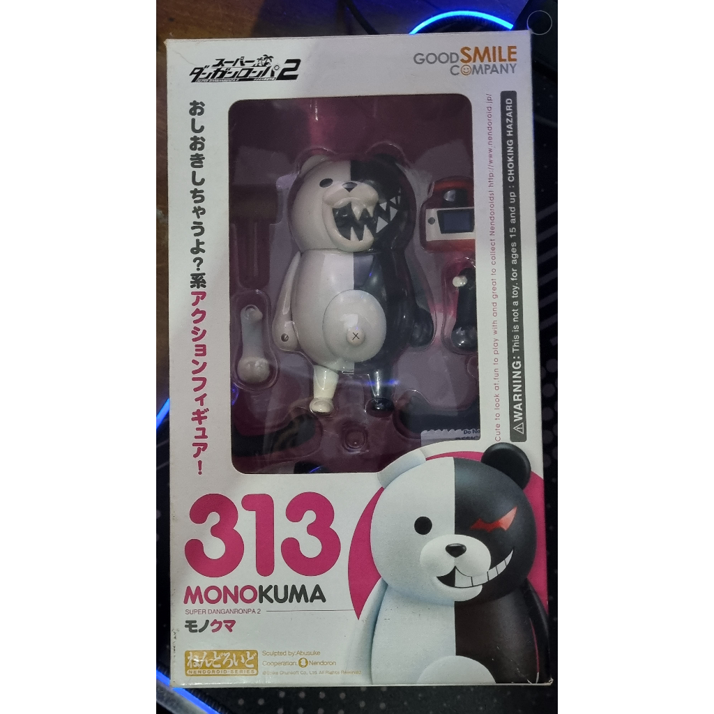 Jual Original Nendoroid Monokuma 313 - SUPER DANGANRONPA 2 (BIB ...
