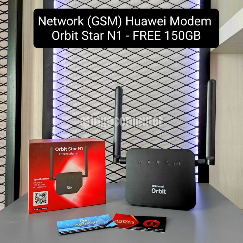 Jual Network (GSM) Huawei Modem WIFI Router Orbit Star N1 HKM0127