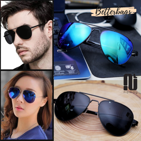 Jual Kacamata Aviator Tangkai Elastis Unisex Pria Wanita / Kacamata