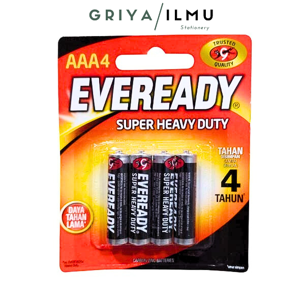 Jual BATERAI EVEREADY AAA BP4 HITAM 1.5V 039003 | Shopee Indonesia