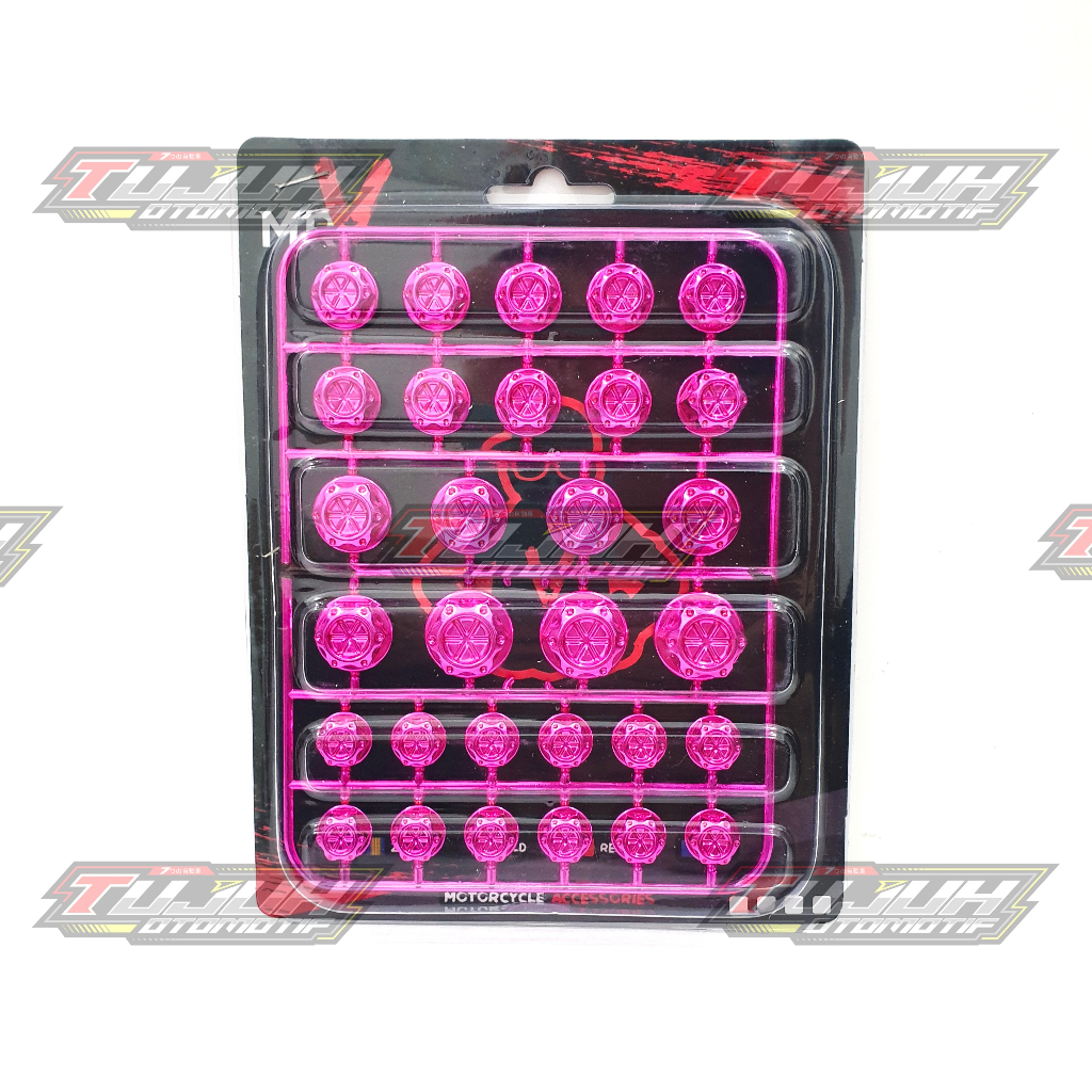 Jual Tutup Baut Monel L Cover Baut Probolt Model Flower Set Pcs Shopee Indonesia