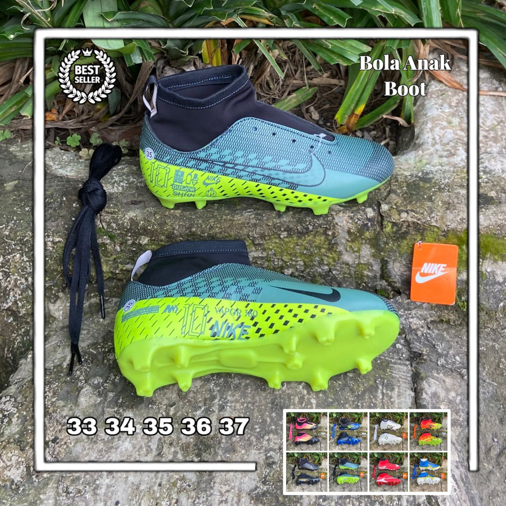 Jual Sepatu Bola Boots Untuk Anak SD SMP Lentur Dan Awet | Shopee Indonesia