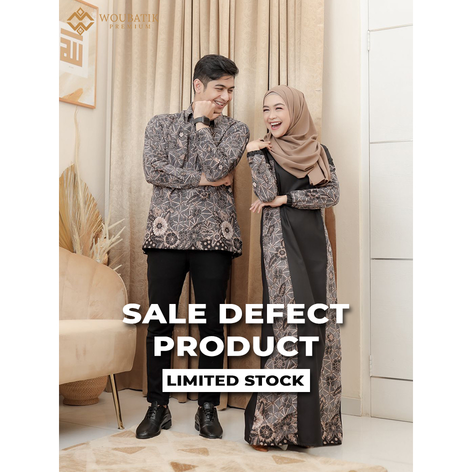 Jual WOUBATIK PREMIUM - SALE DEFECT PRODUCT Gamis Couple Ria Ricis ...