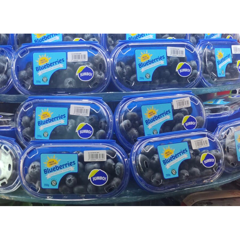 Jual Blueberry Blueberries Australia Super 200 gr / pack Shopee Indonesia