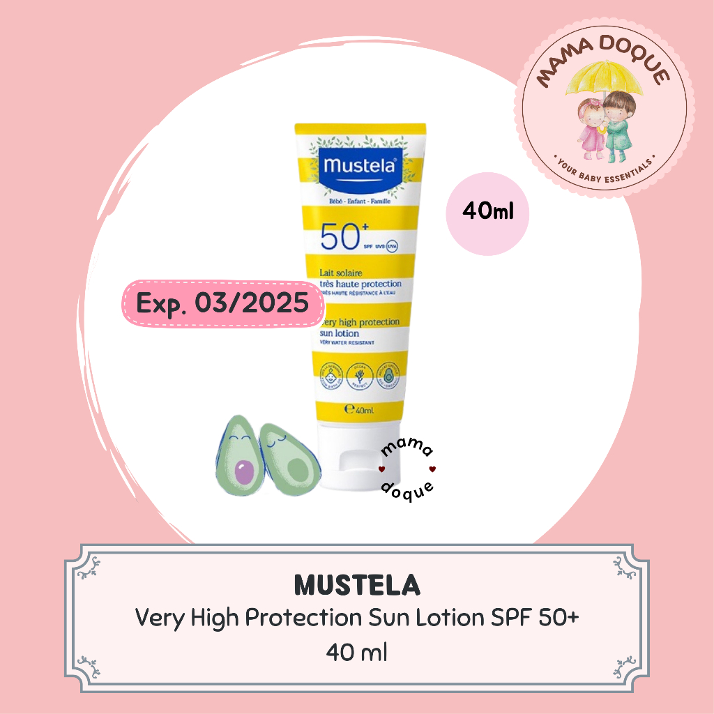 Jual Mustela High Protection Sun Lotion [SPF 50+] 40ml Shopee Indonesia