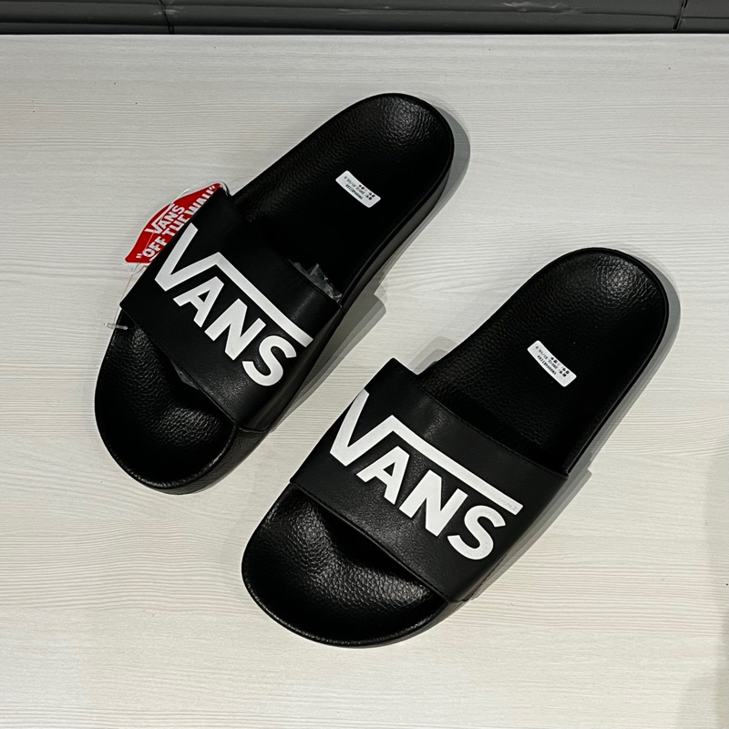Jual VANS SLIDE ON SANDALS (BLACK WHITE WHITE CHECKERBOARD