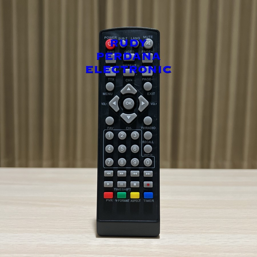 Jual REMOTE REMOT TV STB SET TOP BOX DVBT2 DVB T2 UNIVERSAL | Shopee ...