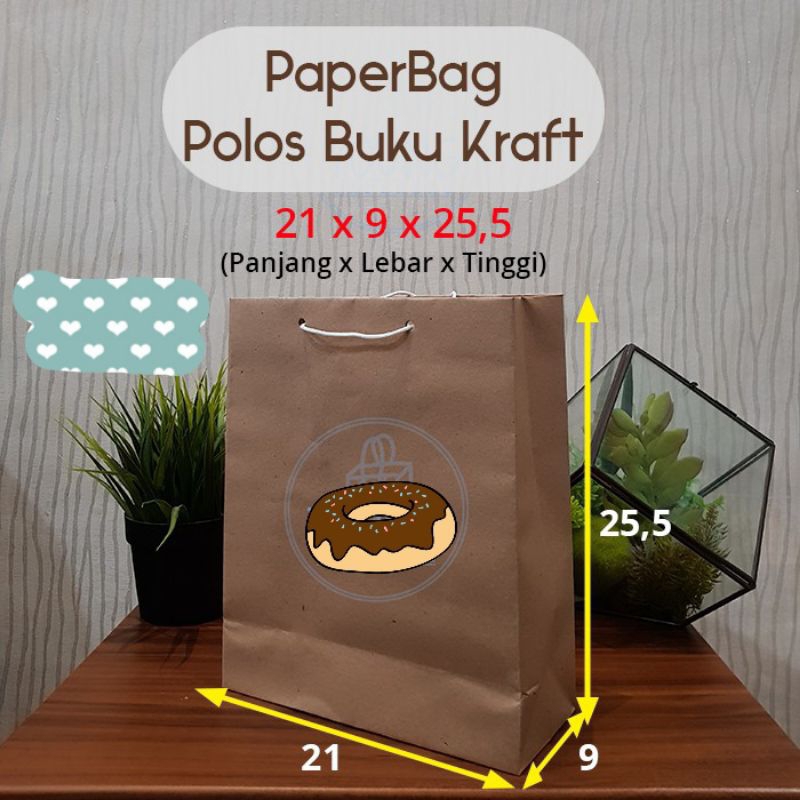 Jual Paper Bag Tas Kertas Batik Polos Uk X X Cm Satuan