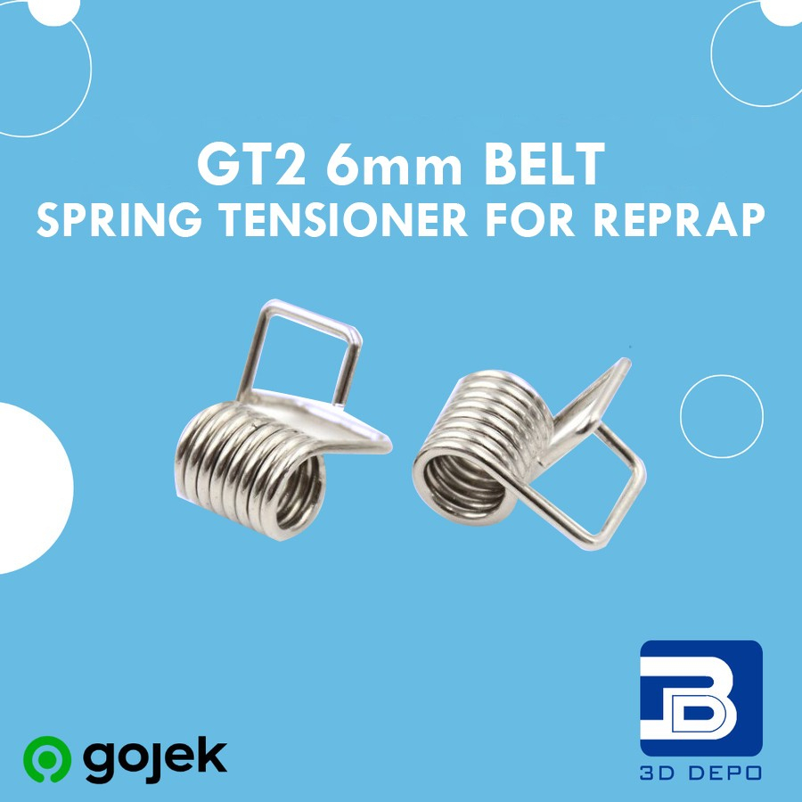 Jual GT2 6mm Belt Spring Tesioner for Reprap 3D Printer | Shopee Indonesia