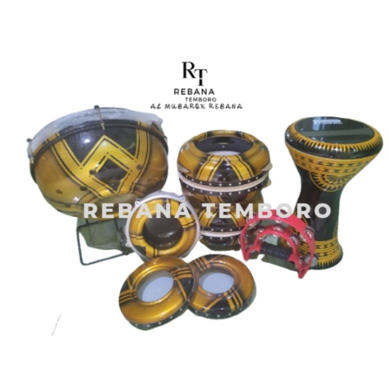 Jual Promo rebana full set motif warna kuning | Shopee Indonesia