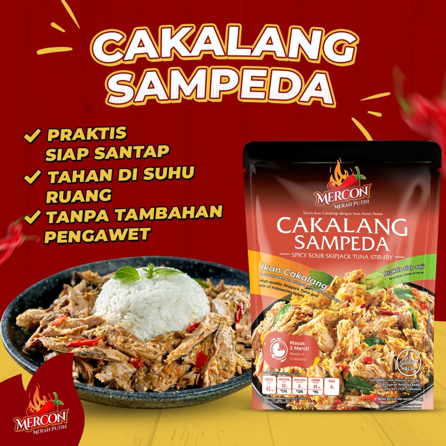 Jual MERCON MERAH PUTIH - CAKALANG SAMPEDA ll LIMITED EDITION ...