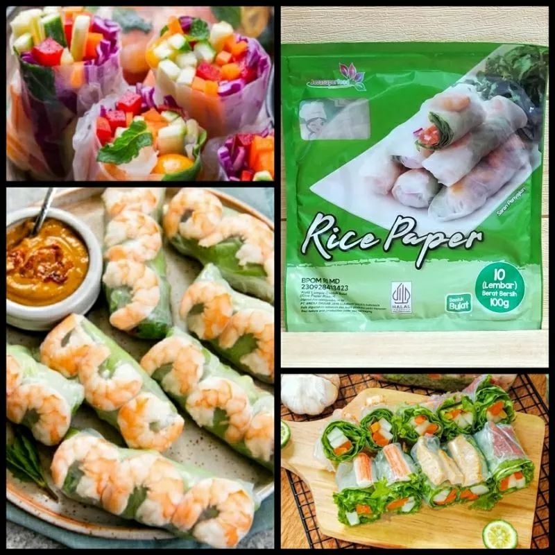 Jual MOLIESTORE | 10 Lembar Rice paper java superfood / Banh trang ...