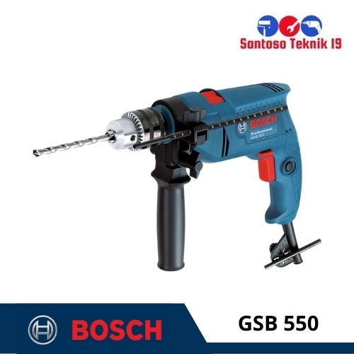 Jual BOSCH GSB 550 / Mesin Bor Tembok Listrik 13mm | Shopee Indonesia