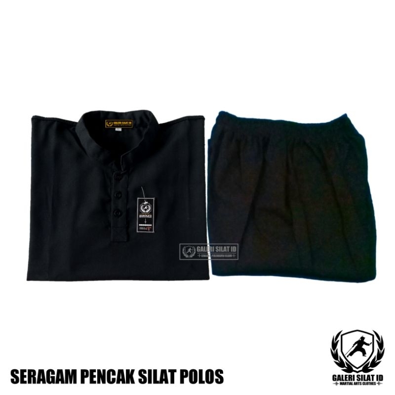 Jual Sakral Pencak Polosan - Sragam Silat Tanpa Logo Model Benik
