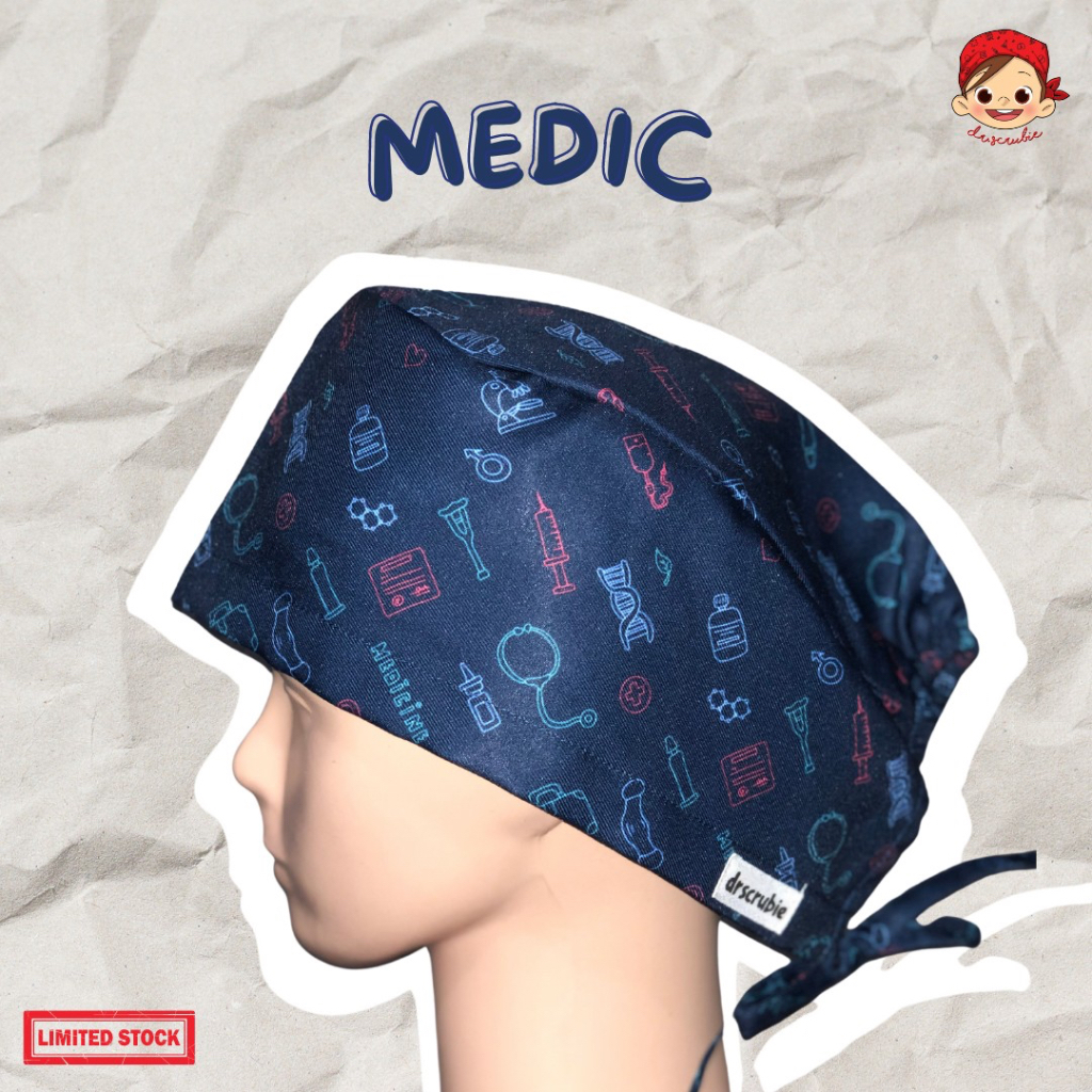 Jual Head Cap / Topi Bedah / Surgical Cap / Nurse Cap / Scrub Hat DS ...