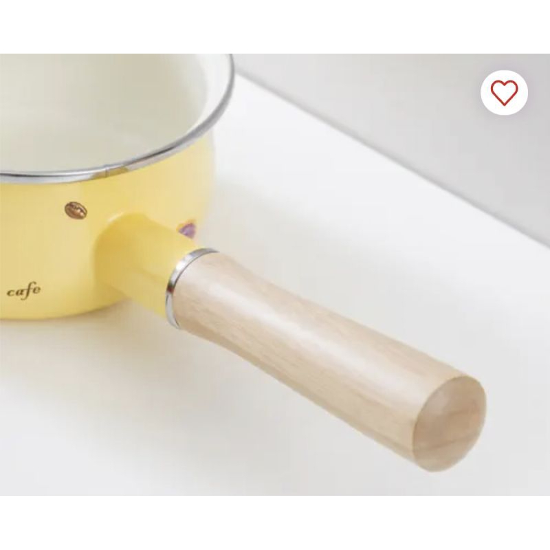 Jual KRIS Panci Saucepan/Panci Enamel/Panci Belly Leafy 16cm - Kuning ...