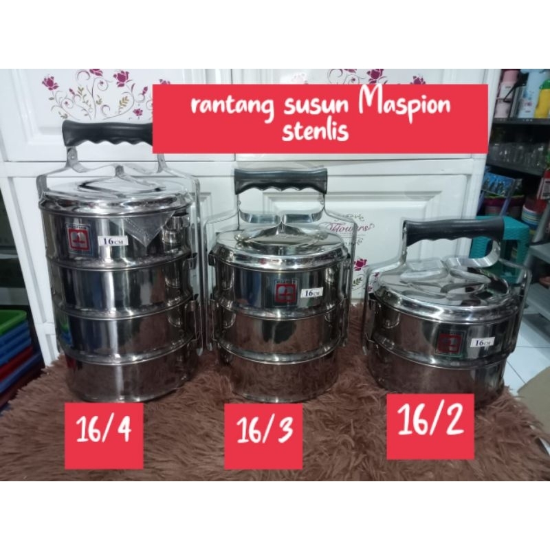Jual rantang maspion stenlis ukuran 16cm | Shopee Indonesia