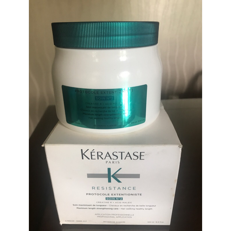 Jual kerastase protocole extentioniste no1 dan 2 500ml Shopee Indonesia