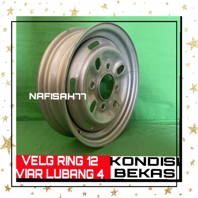 Jual VELG SECOND VELG BEKAS RING 12 VIAR 100CC 150CC 200CC SPARE PART ...