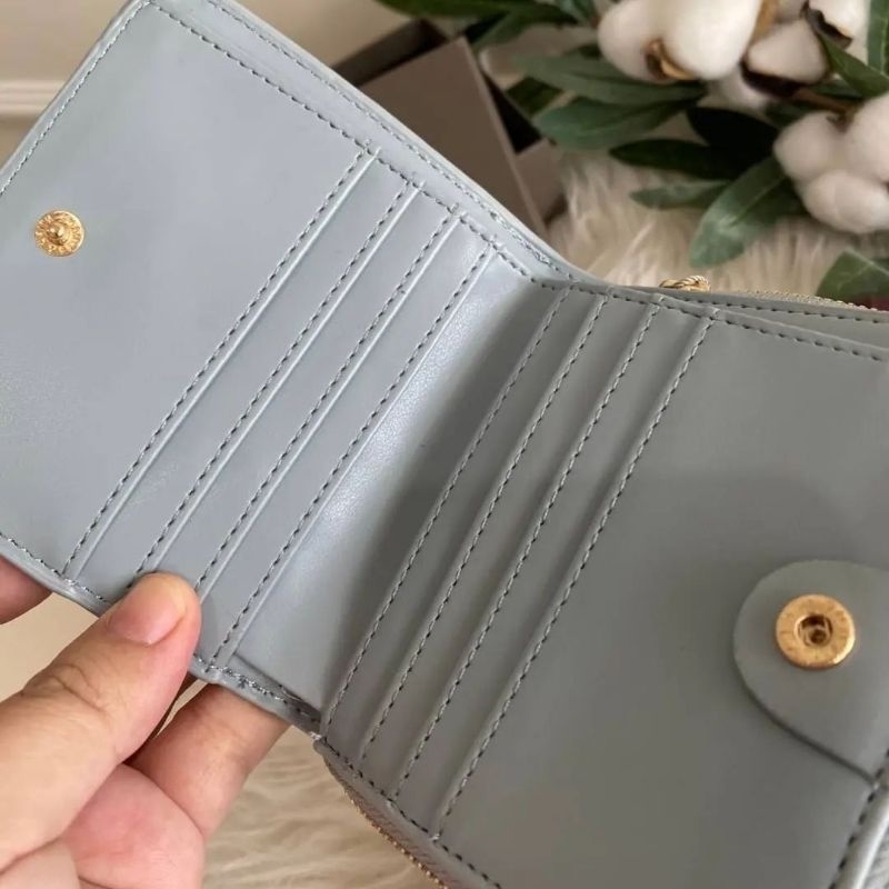 Jual C Mini Square Wallet / C Front Flap ZipAround Mini Wallet