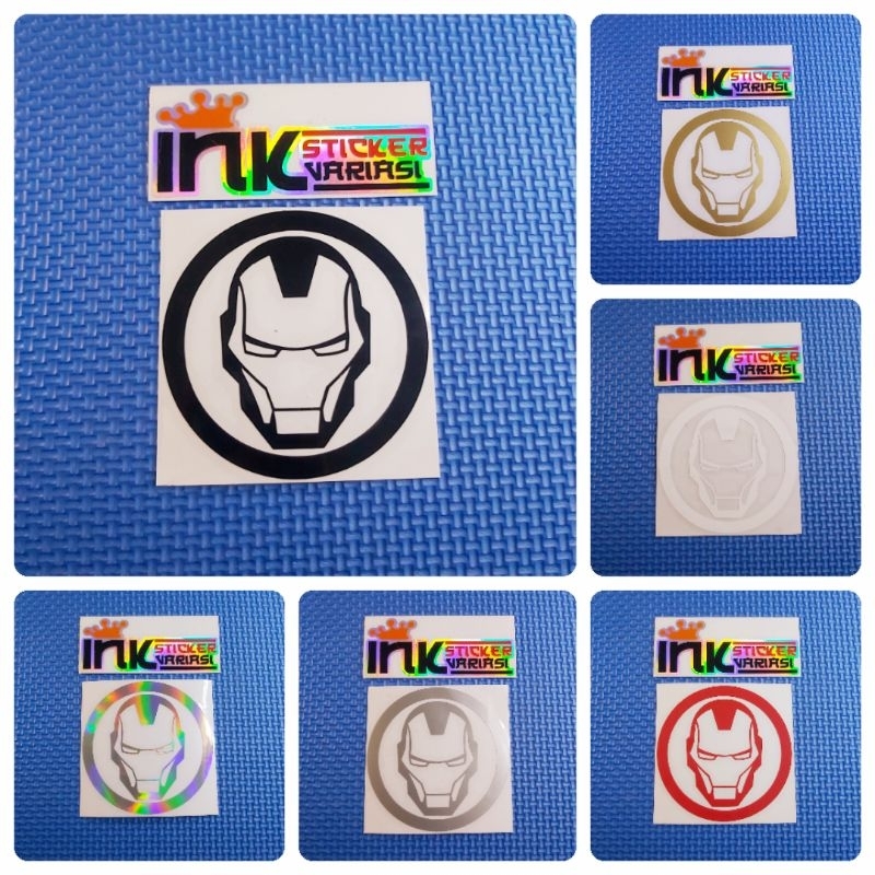 Jual STICKER LOGO IRONMAN IRON MAN CUTTING | Shopee Indonesia
