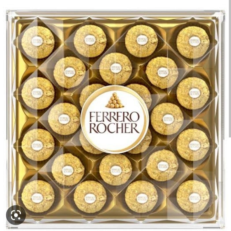 Jual Ferrero Rocher Chocolate T24 (isi 24), Expired FEBRUARI 2024