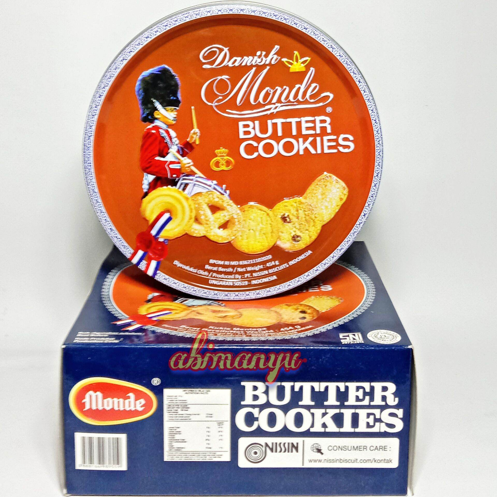 Jual MONDE BUTTER COOKIES 454 GR Shopee Indonesia