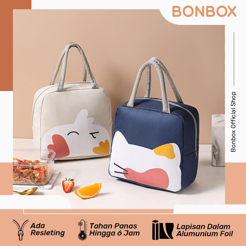 Jual Tas Bekal Bonbox Blb Organizer Bags Makan Portable Aesthetic