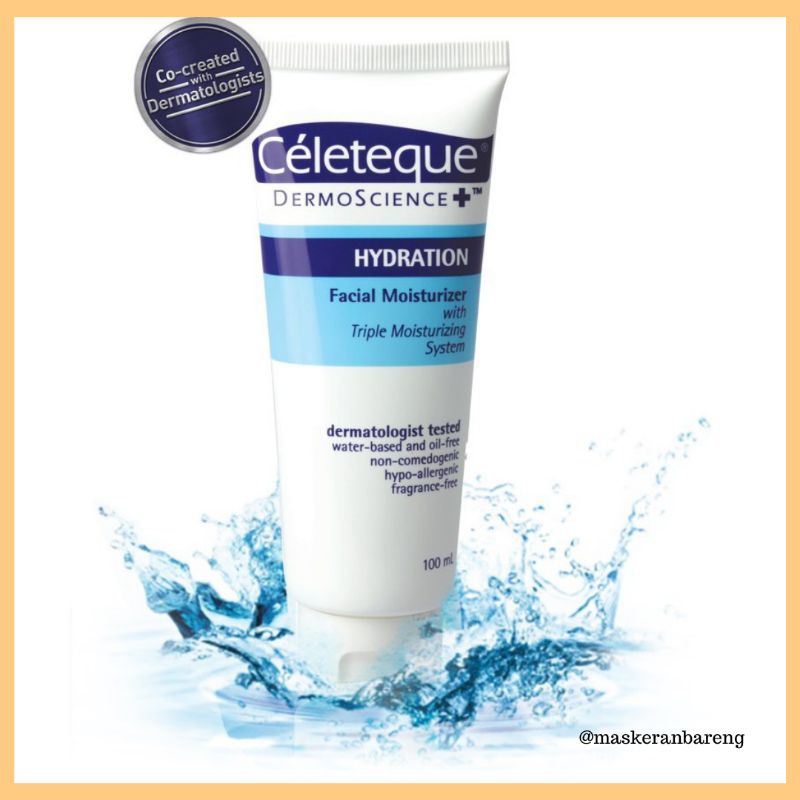 Jual CELETEQUE HYDRATION FACIAL MOISTURIZER 100ML // Pelembab Wajah