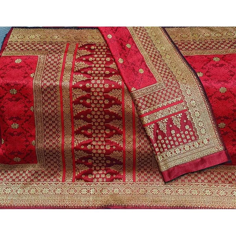 Jual Kain Songket Asli Tenun Tangan | Shopee Indonesia
