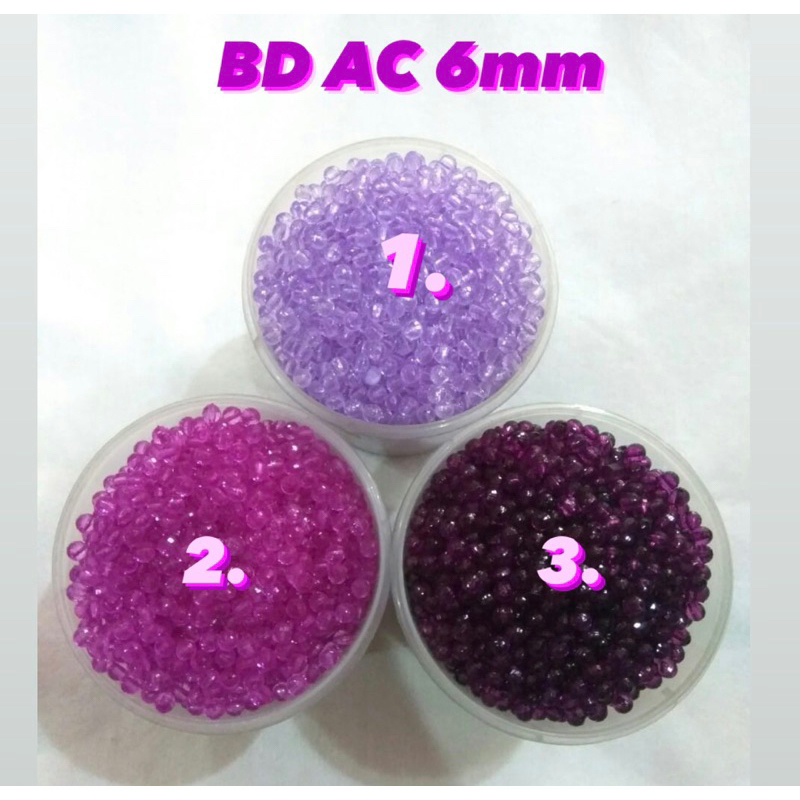 Jual Mote/Manik BD AC 6mm / 6ml | Shopee Indonesia