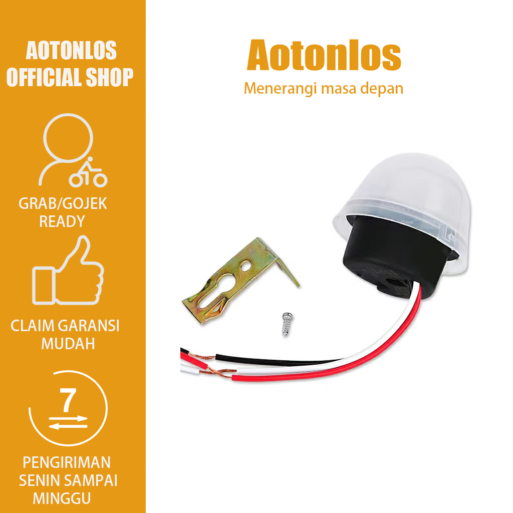 Jual AOTONLOS - Sensor Lampu Otomatis Saklar Sensor Cahaya Lampu Jalan ...