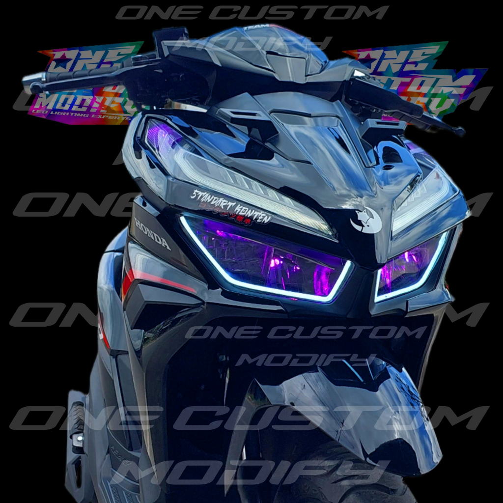 Jual LAMPU ALIS DRL NEW VARIO 125 2022 2023 2024 BONUS LED DEMON EYES ...