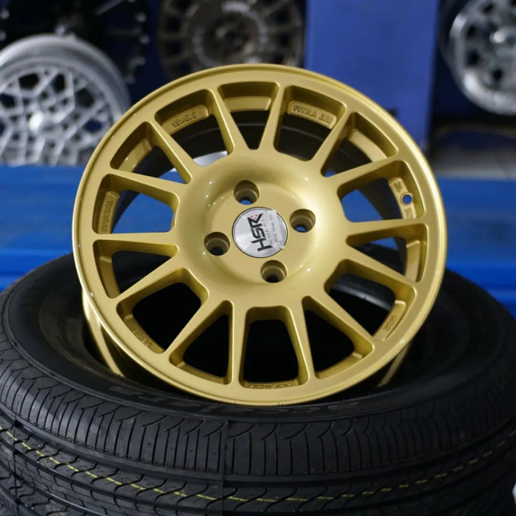 Jual Velg Mobil Ring 15 HSR FE02 GOLD untuk Baleno, Brio, Etios, Yaris ...