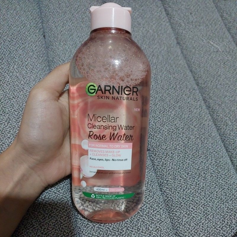 Jual Garnier Micellar Rose Water Cleanse & Glow 400ml / Garnier