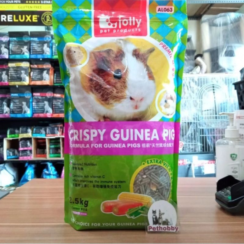 Jual Jolly AL063 Crispy Guinea Pig Food Formula For Guinea Pigs 2,5 kg Shopee Indonesia