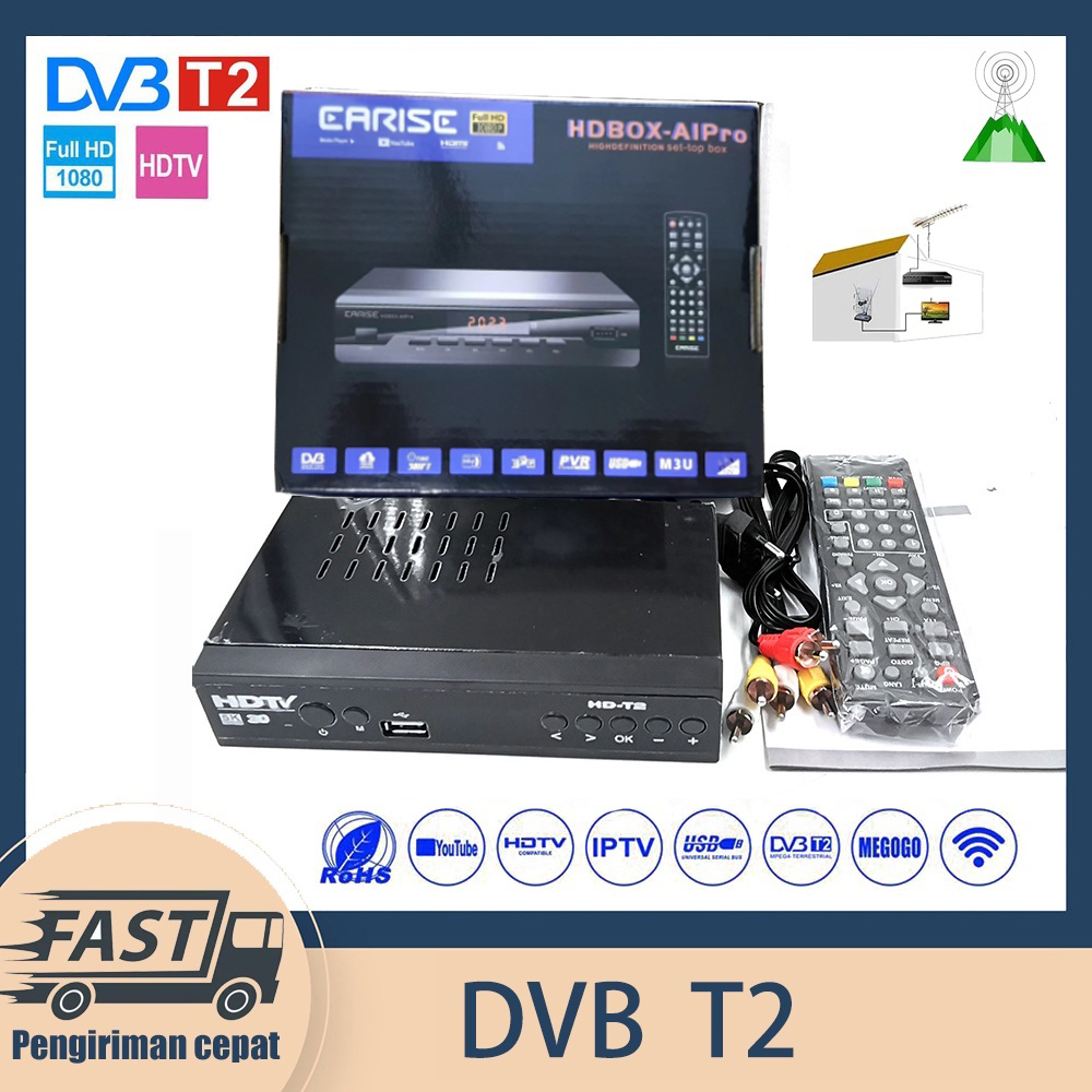 Jual Set Top Box Tv Digital DVB T2 / TV DIGITAL DVB T2 SET TOP BOX WIFI ...