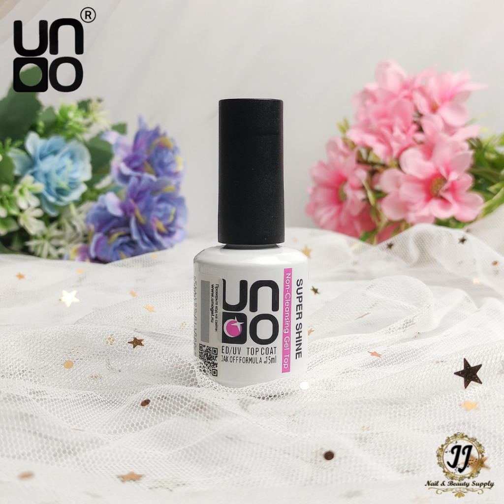 UNO SUPER SHINE GLOSSY MATTE TOP COAT Premium Essential Gel 15ml